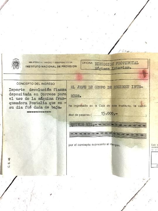Franqueador Postalia