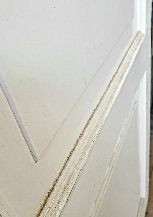 Puerta interior opaca