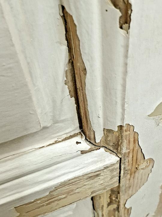 Puerta interior opaca