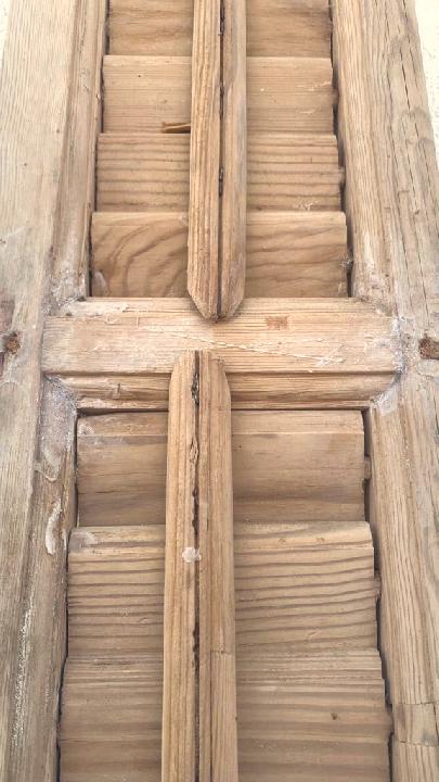 Contraventana de lamas