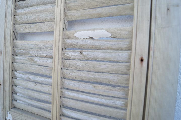 Contraventana de lamas