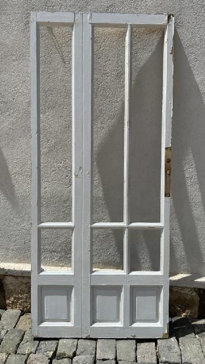 Puerta interior cristalera