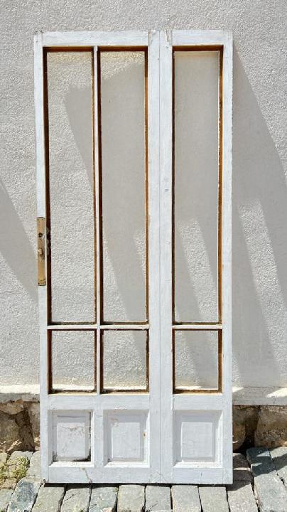 Puerta interior cristalera