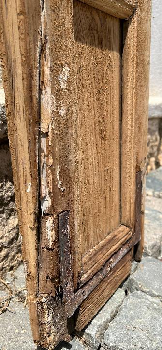Contraventana de lamas