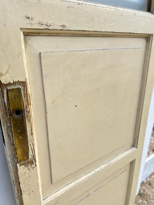 Puerta interior cristalera