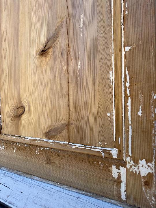 Puerta interior cristalera