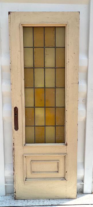 Puerta interior cristalera