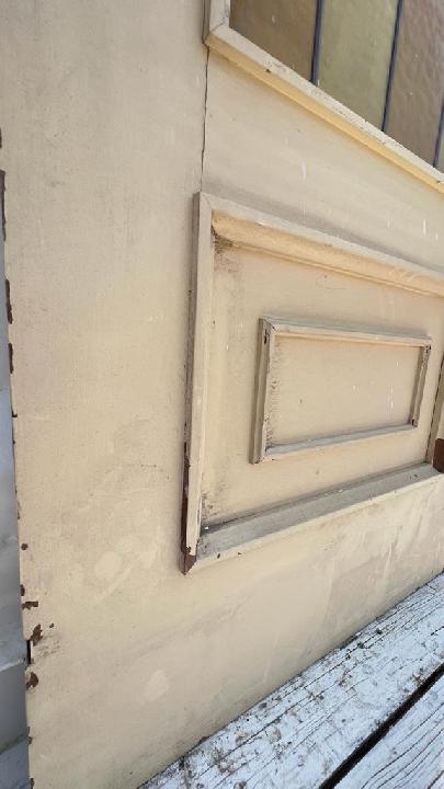 Puerta interior cristalera