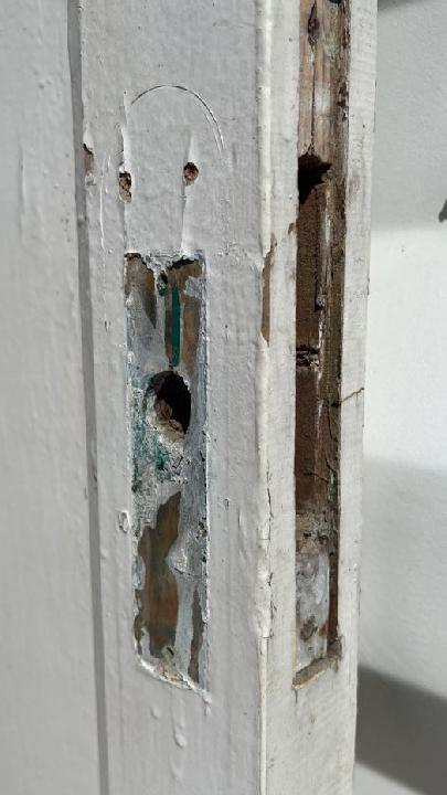 Puerta interior opaca