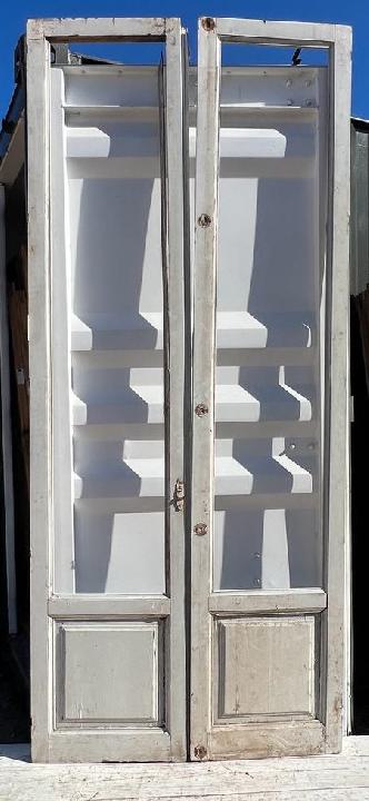 Puerta interior cristalera doble