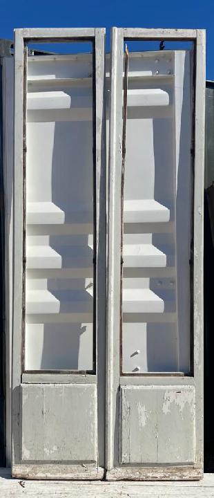 Puerta interior cristalera doble