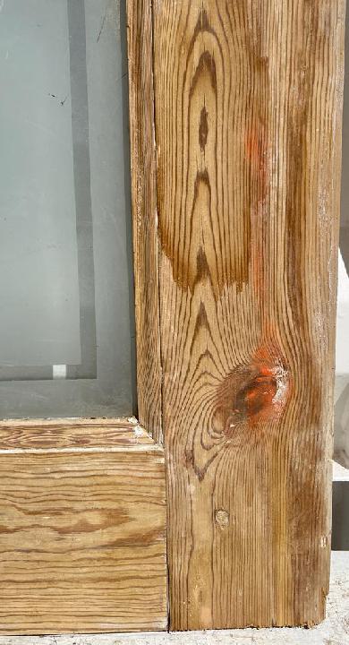 Puerta interior cristalera