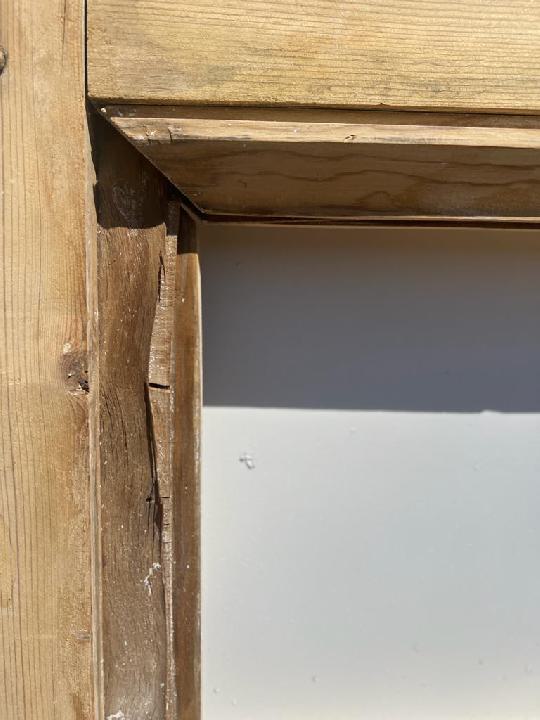 Puerta interior cristalera