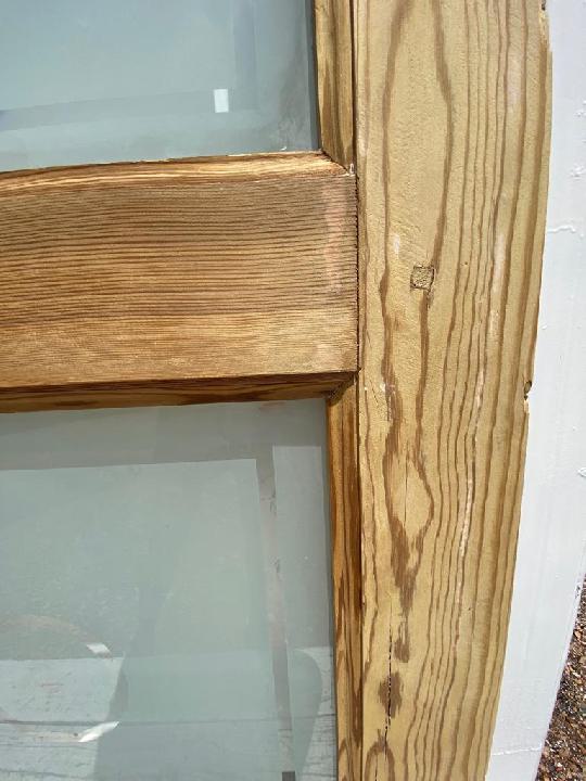 Puerta interior cristalera