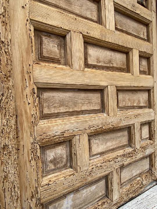 Puerta exterior opaca 