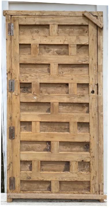Puerta exterior opaca 