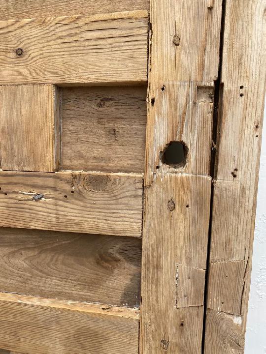 Puerta exterior opaca 
