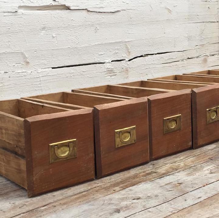 Cajón de madera