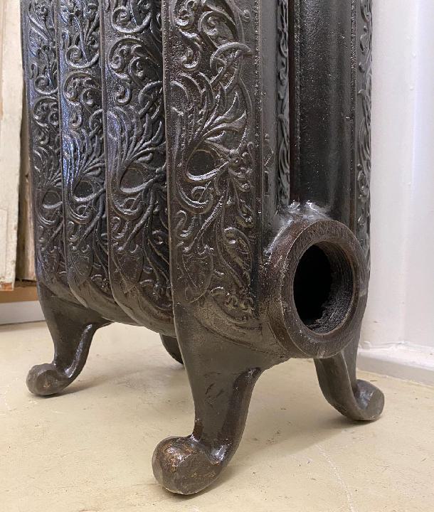 Radiador con patas