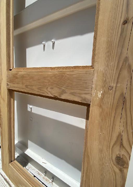 Puerta interior cristalera