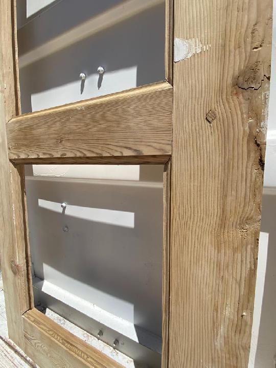 Puerta interior cristalera