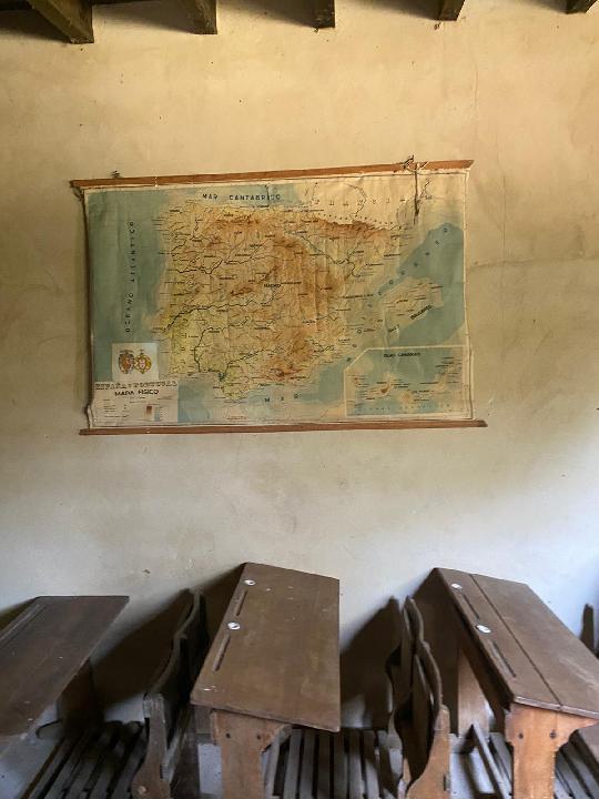 Atrezzo escuela S.XX