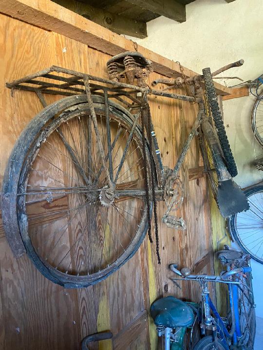 Atrezzo taller de bicicletas