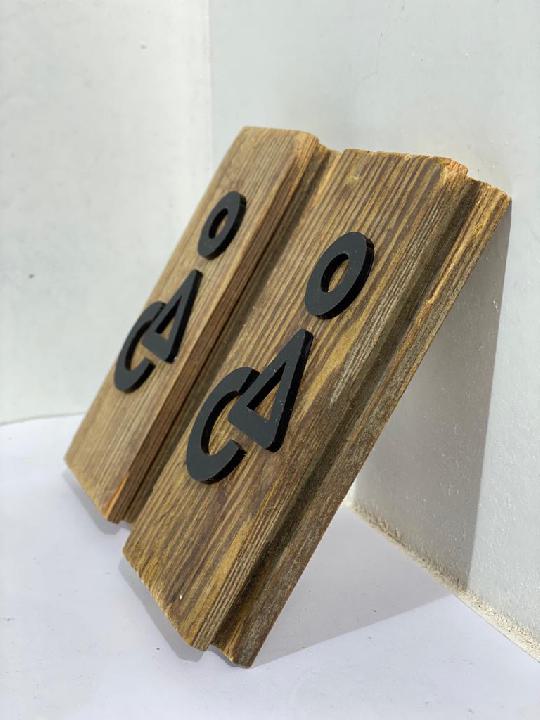 Cartelería WC