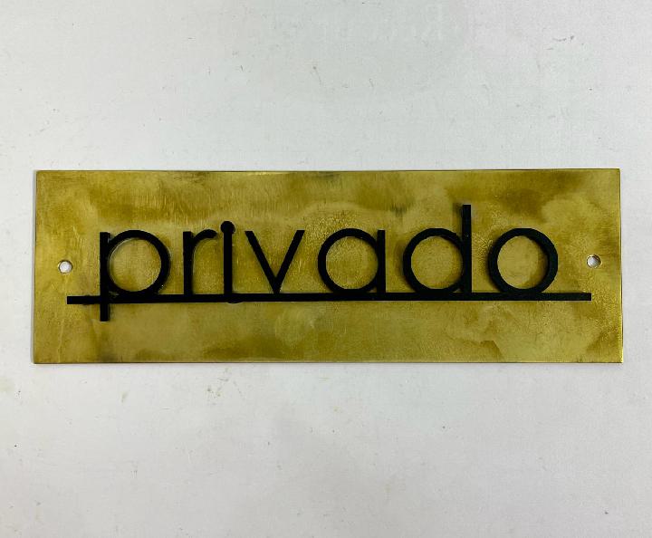 Cartelería privado