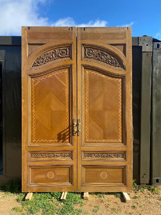 Puerta interior opaca doble 1111