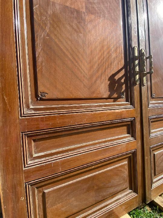 Puerta interior opaca doble 1111