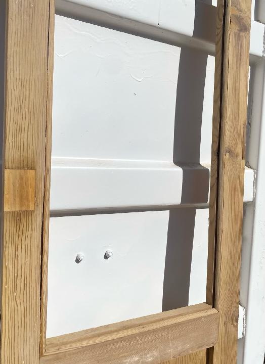Puerta interior cristalera