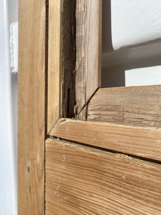 Puerta interior opaca