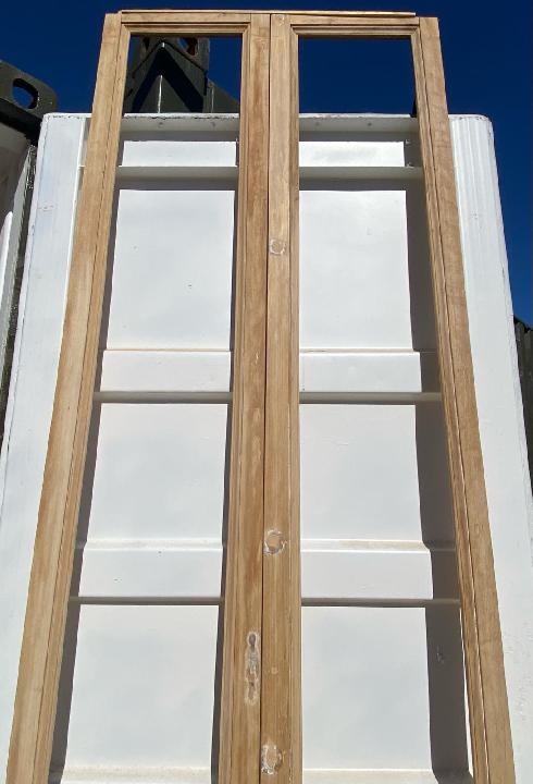 Puerta interior cristalera doble