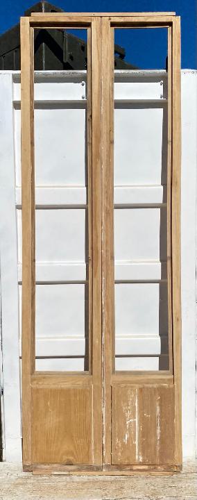 Puerta interior cristalera doble