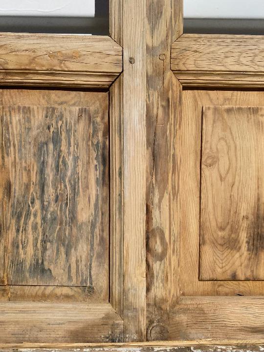 Puerta interior cristalera doble