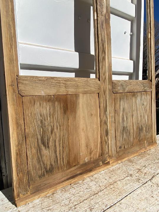 Puerta interior cristalera doble