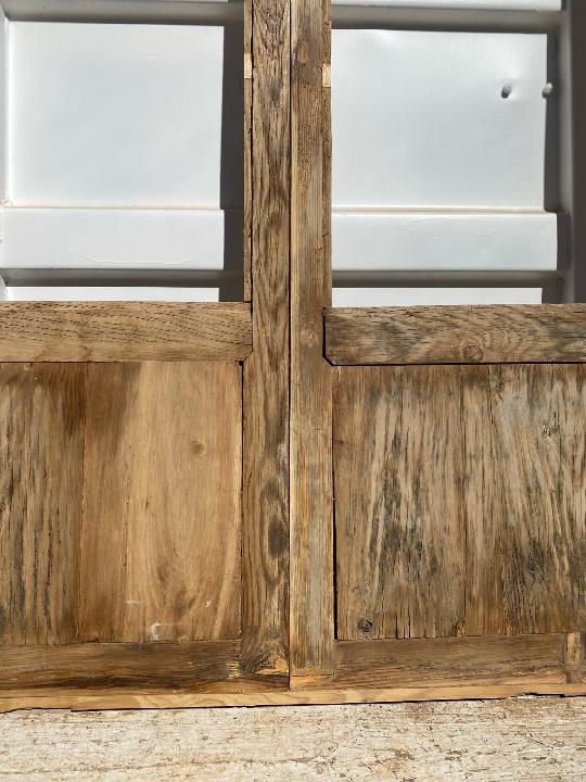 Puerta interior cristalera doble