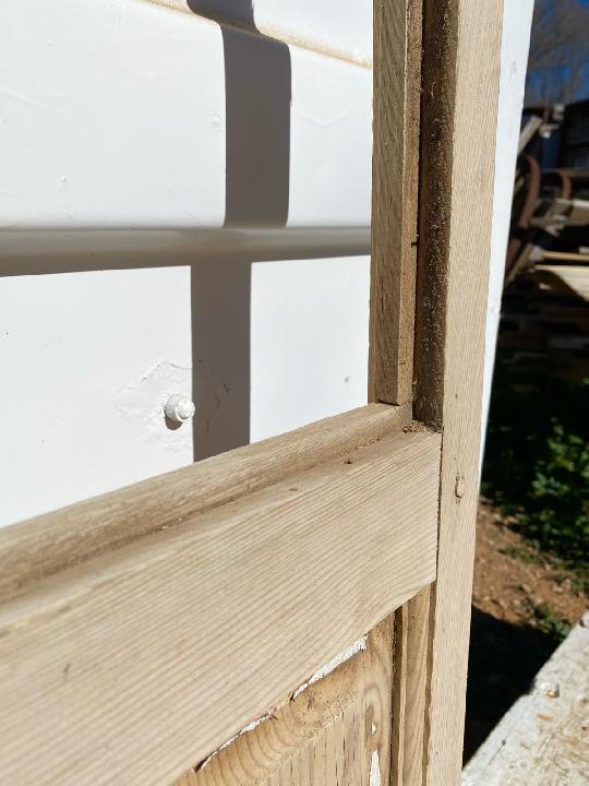 Puerta interior cristalera