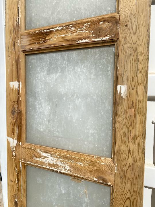 Puerta interior cristalera