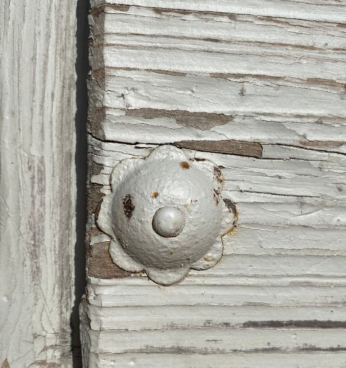 Puerta exterior opaca