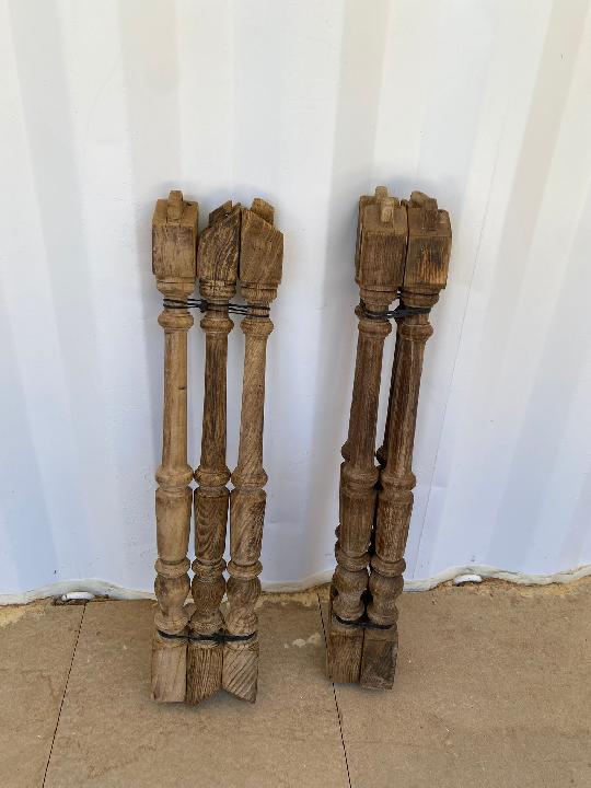 Balaustres de madera