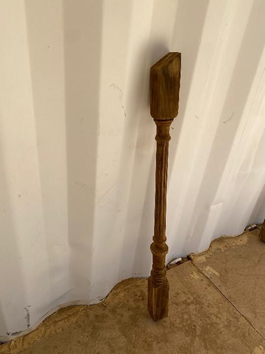Balaustre de madera