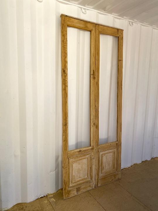 Puerta interior cristalera