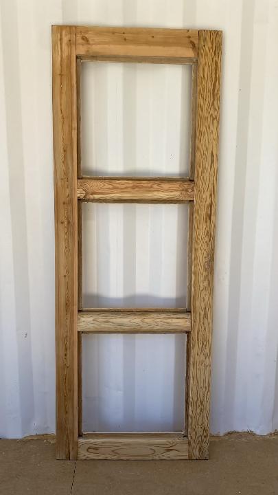 Puerta interior cristalera