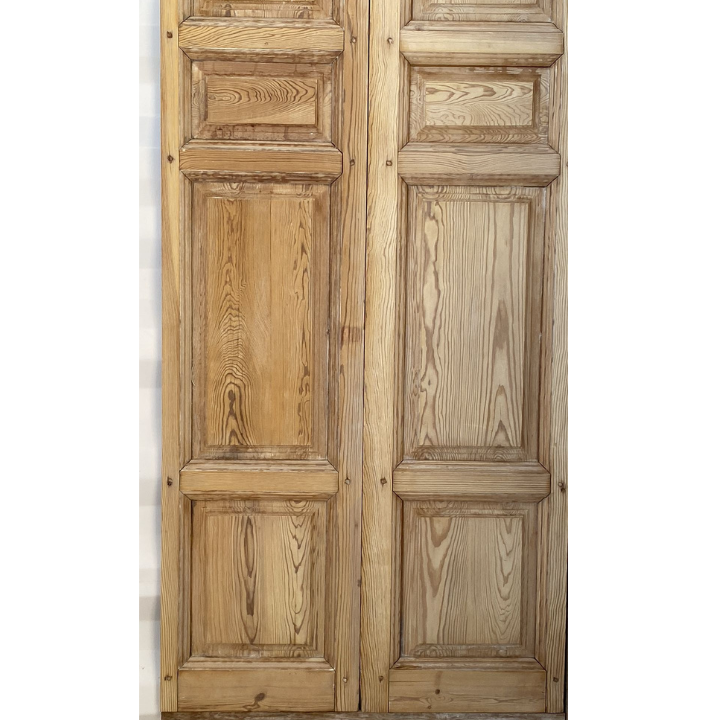 Puerta interior opaca doble