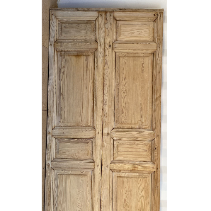 Puerta interior opaca doble