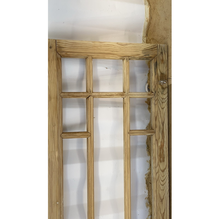 Puerta interior cristalera