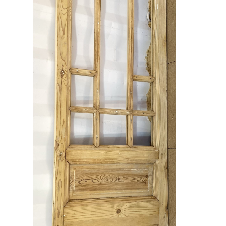 Puerta interior cristalera