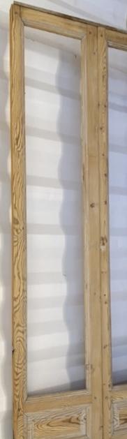 Puerta balconera doble